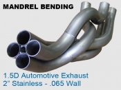 Mandrel Bending 1.5D Auto Exhaust
