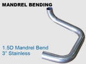 Mandrel Bending 1.5D 3 in Stainless