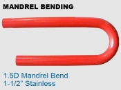 Mandrel Bending 1.5D 1.5 in Stainless