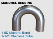 Mandrel Bending 1.5D 1.5 in Stainless Tube