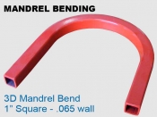 Mandrel Bending 3D 1 in Square