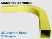 Mandrel Bending 3D 2 in Square