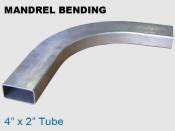 Mandrel Bending 4x2 in Tube