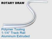 Rotary Draw 1.25 in Track Rail Polymer Tooling