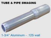 Swaging 1.75 in Aluminum