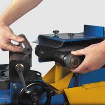Notcher Grinding Belts and Roller Selection
