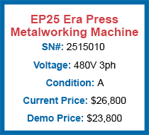 Era Press 25 Metalworking Machine