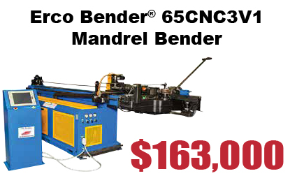 Erco Bender 65CNC3V1 Mandrel Bender Promotional Pricing